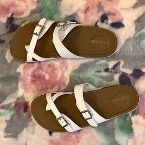 GIRLS' MADDEN GIRL LITTLE KID & BIG KID JBRYCEEE STRAPPY FOOTBED SANDALS